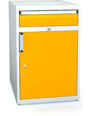 Unterbaublöcke für Werkbänke 840 x 555 x 600 - Tür-Schubladen